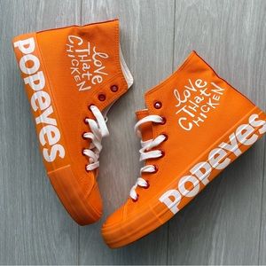 POPEYES Men’s High Top Sneakers size 11
